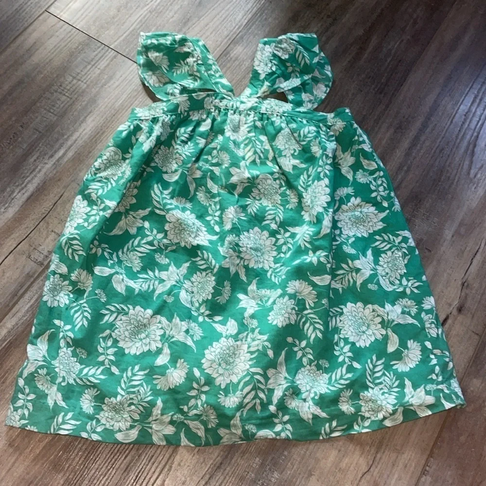 Janie and Jack lined green